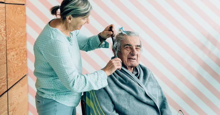 How to Cut Elderly Hair